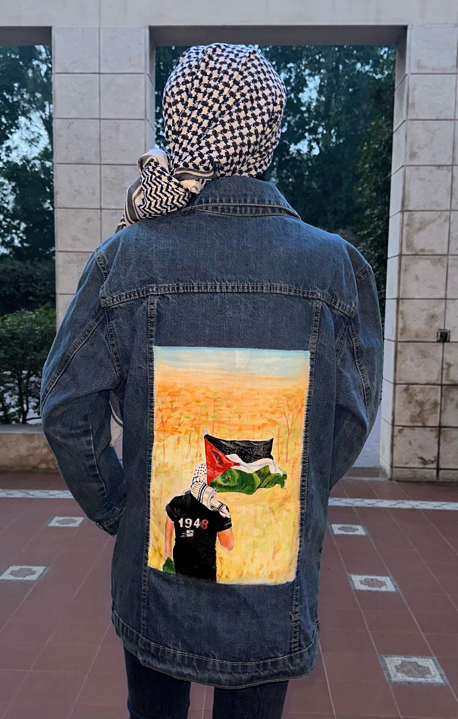Custom Painted Jacket
