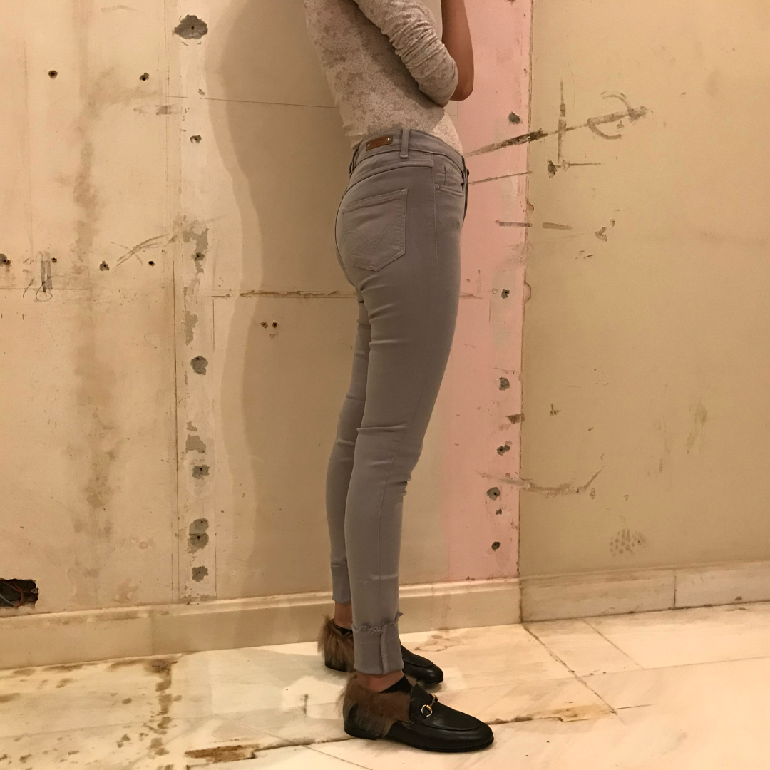 Grey Skinny Jeans